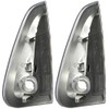 SPEC-D TUNING Chrome Housing Clear Lens Corner Lights Compatible with
