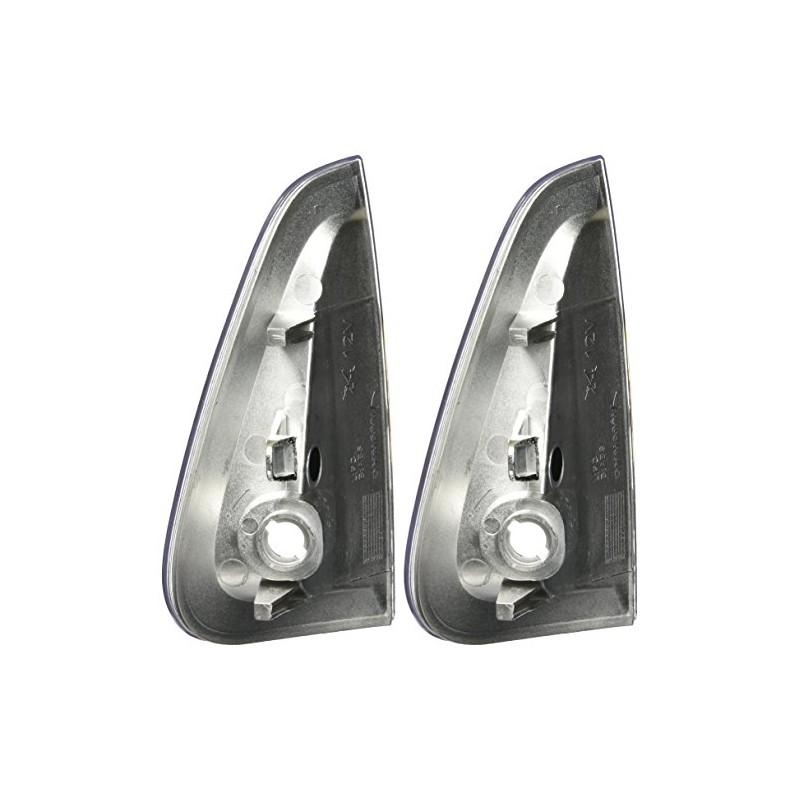 SPEC-D TUNING Chrome Housing Clear Lens Corner Lights Compatible with