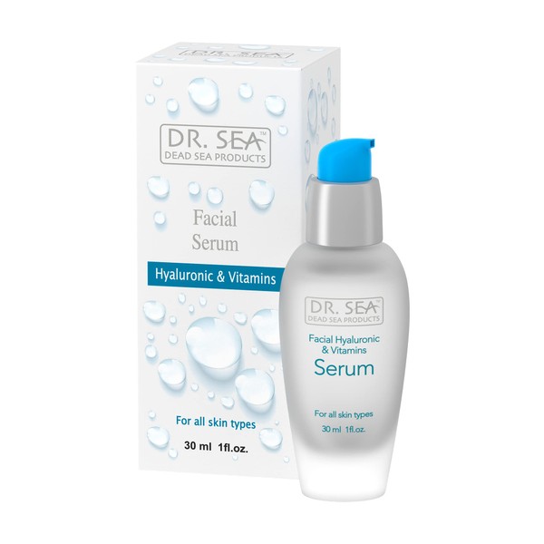 Dr. Sea Dead Sea Minerals Face Serum with Hyaluronic and Vitamins 30 ml