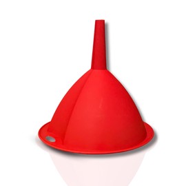 PARENCE. - Set of 3 Funnels Made of Food Grade Plastic - Various Sizes for Kitchen, Garage and More - Easy to Clean and Store - Pack of 3