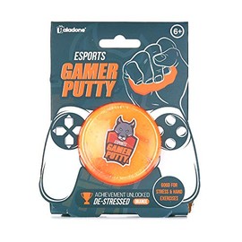 Paladone PP6417 Esports Gamer Putty-Orange Dough for Stress Relief and Hand Exercise