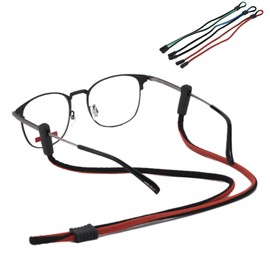Glasses Band, Sports, Eyeglass Strap, Anti-Slip Eyeglass Band, Sunglasses, Glasses Strap, Fishing (4 Pieces)