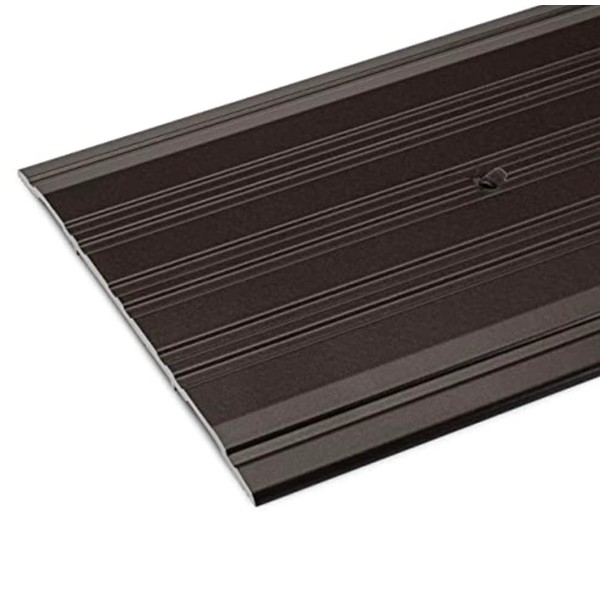 92" Long Aluminum Threshold (Dark Brown, 5" Wide x 1/4"