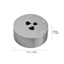 Track Sockets Power Track Socket Outlet Electric Mobile Track Socket Power Track Adapter for Office Kitchen and Living Room