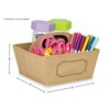 Teacher Created Resources 20836 Burlap Storage Caddy