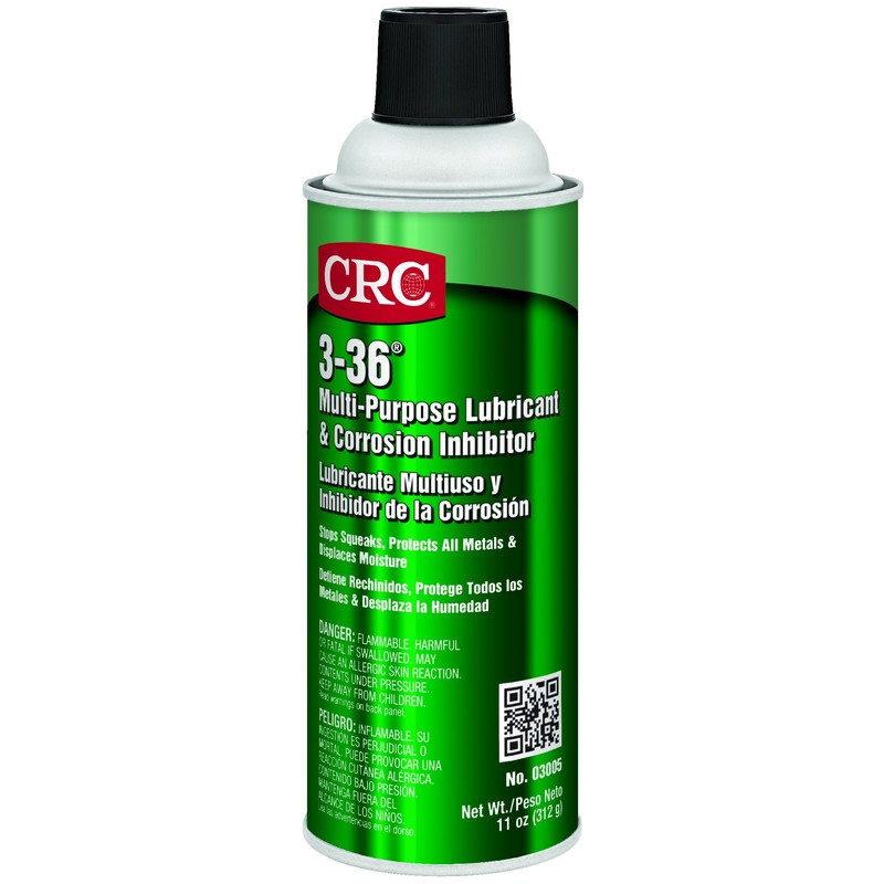 CRC 3-36 Multi-Purpose Lubricant & Corrosion Inhibitor, 11 Wt Oz,