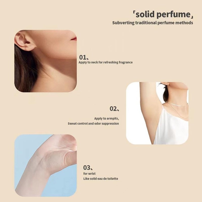 3 Pack MELAO Summer Time Roll-On Deodorant for Women &