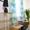 Trees Sheer Curtain Window Durable Creative Voile Drape Vala