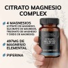 Citrato Magnesio Complex Piperina Pimienta Negra Glicinato Treonato Óxido Magnesium