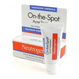 Neutrogena On-the-Spot Tratamiento Antiacn con Perxido de Benzoilo 21 g  Combate Bacterias y Reduce Brotes                                            