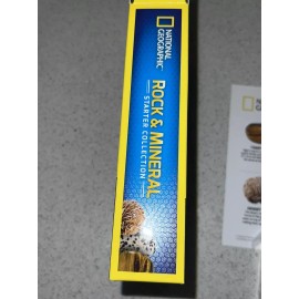 National Geographic Rock & Mineral Starter Collection 10 Specimens Case ID Sheet