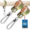 KOTARBAU® Set of 2 Swing Hooks 50 mm Round Wood