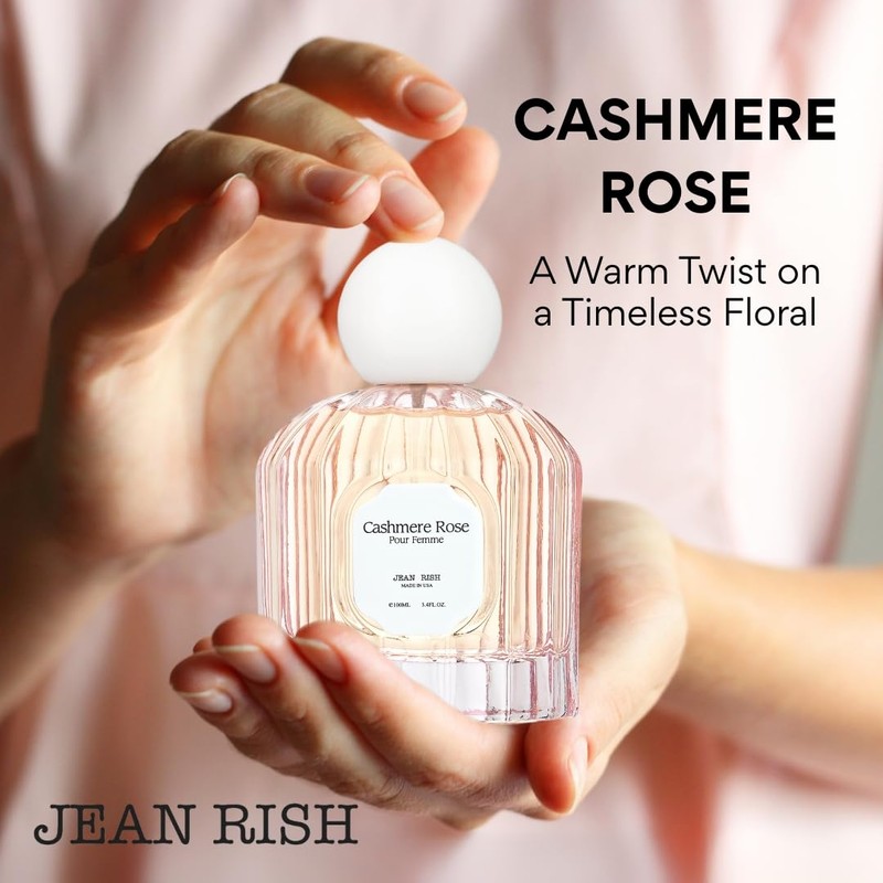 Jean Rish Cashmere Rose, Eau De Parfum For Women (3.4