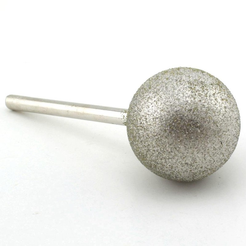 JINGLING 50mm 2 inch Spherical Head Diamond Grinding Bit Coated