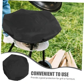 Sosoport BBQ Grill Cover Durable Protective Cover for Outdoor Barbecue Oven UV Resistant and Easy to Clean for Patio and Garden Use
