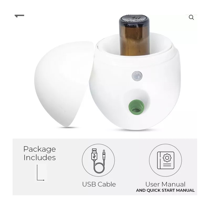 Green AIr New Green Air Nebulizing Waterless Motion Sensor Diffuser