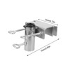 KONTONTY Deck Umbrella Mount Heavy Duty Parasol Fixing Clamp Garden