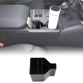 Center Console Cup Holder Divider Storage Box Fit for Toyota Land Cruiser 250 Prado J250 LC250 2024 2025, ABS Central Control Cup Holder Insert Storage Box Tray Organizer Accessories