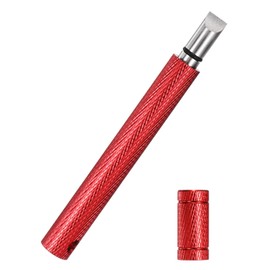 TIXIPEM Golf Groove Sharpener [1PCS] - Golf Club Groove Cleaner Generate Optimal Spin Use for Wedges & Irons - [Red-4.4IN] Re-Grooving and Cleaning Tool