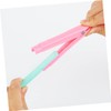 LALAFINA 6pcs Magnetic Chalk Clips Whiteboard Duster for School Chalk