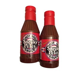Sneaky Petes Original World Famous Hot Dog Sauce - (2pk - 16 Oz. Each) - For Hot Dogs, Hamburgers, Chicken, and More