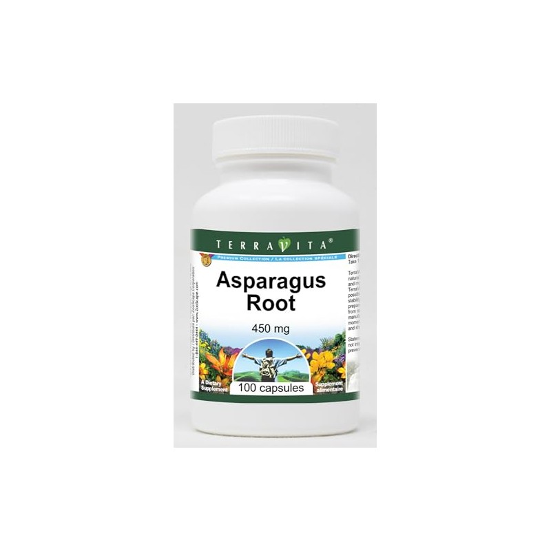 Asparagus Root - 450 mg (100 Capsules, ZIN: 510705)