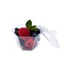 Oasis Creations Hexagonal Mini Bowl-Lids & Spoons Included- 3.3 ounce