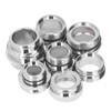 7Pcs/Set Male Female Faucet Adapter Kit with Gasket Brass Aerator