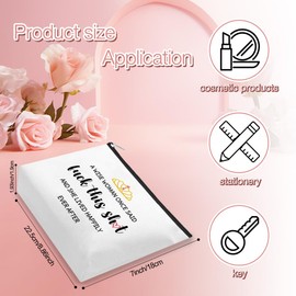 Funny Make Up Bags for Women,Funny Birthday Gifts for Women,Friendship Gifts,Friend Birthday Gift,Makeup Travel Case,Christmas Presents Cosmetic Bags