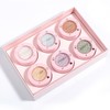 Pure Vie Glitter Eyeshadow Glitter Eyeshadow Palette, 6 Colours Eyeshadow