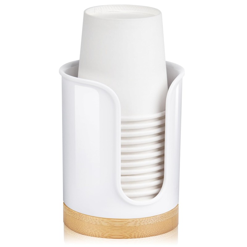 housewife cabinets Bathroom Cup Dispenser - Small Cup Holder for