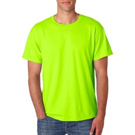 Jerzees Dri-Power Mens Active T-Shirt X-Large Neon Green