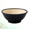 Angoily Japanese Mortar Bowl Reusable Traditional Table Zen Garlic Bowl