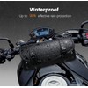HmmtyRack Motorcycle Tool Bag,Universal Motorcycle Fork Bag,Waterproof PU Leather Roll
