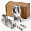 Solid Aluminum Shower Door Bar Brackets for Alumax Basco, Replaces