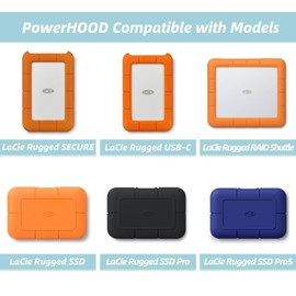 PowerHOOD 3FT USB Type C Cable Compatible with LaCie Rugged Raid Shuttle/Secure/USB-C/SSD/SSD Pro/SSD Pro5 External Hard Drive Portable HDD 1TB 2TB 4TB Repalcement USB A to Type C Charger Cord