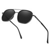 LVIOE Sunglasses Womens Polarized Lens Tangle Free Double Bridge Metal