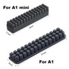 YUYUEMI 3 PCS Lab A1 Silicone Nozzle Brush Accessories,Mini Wiper