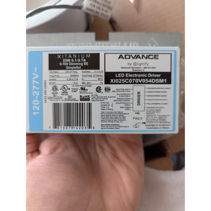 Lightolier, Downlighting P6RDL LED can light and trim ring