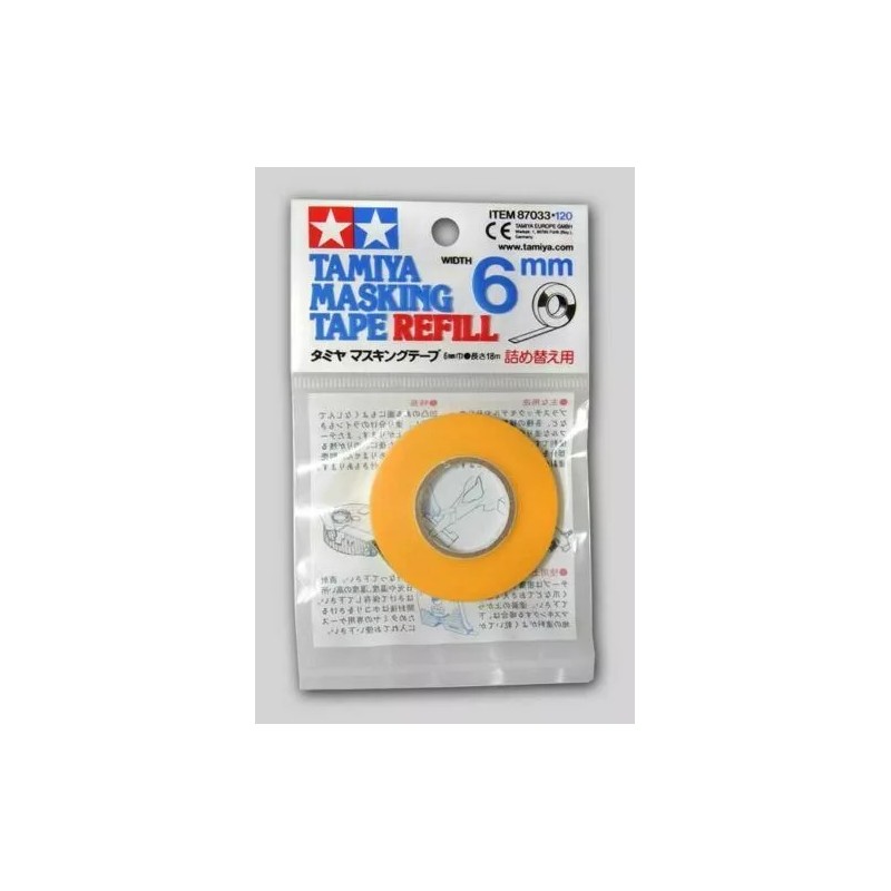 Tamiya Plastic Model Masking Tape Refill 6mm 87033