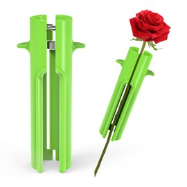 Rose Thorn Stripper Tool, Thorn Remover for Roses, Flower Leaf Stripper, Rose Cutter to Removal Leafs, NEW Flower Cleaner Tool for DIY and Gardening Work