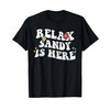 Retro Groovy Relax SANDY Is Here Funny Mother's Day Name