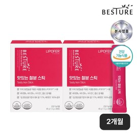 Vesher delicious iron stick plum tastes 30 packs x 2 box / 베스처 맛있는 철분스틱 자두맛 30포 x 2박스