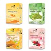 glowious Combo Pack of 4 (Orange Peel, Hibiscus, Ubtan &