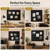 Corodo 48"x48" Large Felt Bulletin Board Tiles for Wall, 16