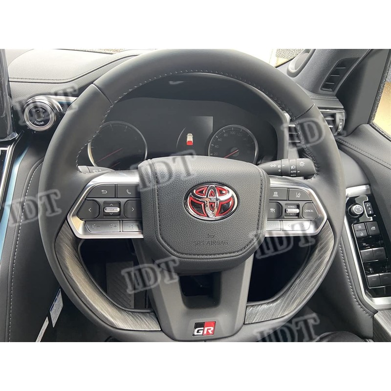 IDT New 300 Series Land Cruiser Steering Emblem Sheet Sticker