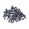 MCMASKE 750PCS Metric M2 M2.5 M3 M4 M5 M6 Nylon