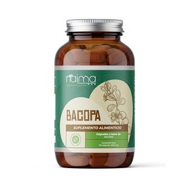 NAIMA Bacopa, 120 Cápsulas  Adaptógeno 100 Natural  Cápsulas Veganas  Claridad mental, Antiaging, Vitalidad Diaria, Energía Natural  Suplemento...    