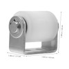 IWOWHERO Stainless Steel Sliding Gate Roller Guide with Nylon Wheel