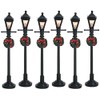 Lemax 64499 - Juego de 6 lámparas de calle con